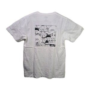 Kaws Uniqlo x Sesame Street XX Pocket Tee White Men’s Size M FW18 Graphic